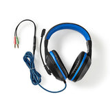 Gaming Combo Kit | 4-in-1 | Billentyűzet, fejhallgató, egér és egérpad | Fekete / Kék | QWERTY | US Kiosztás