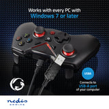 gamepad | USB Type-A | USB-áramellátású | PC | Gombok száma: 12 | Kábel hossz_ 1.60 m | Fekete