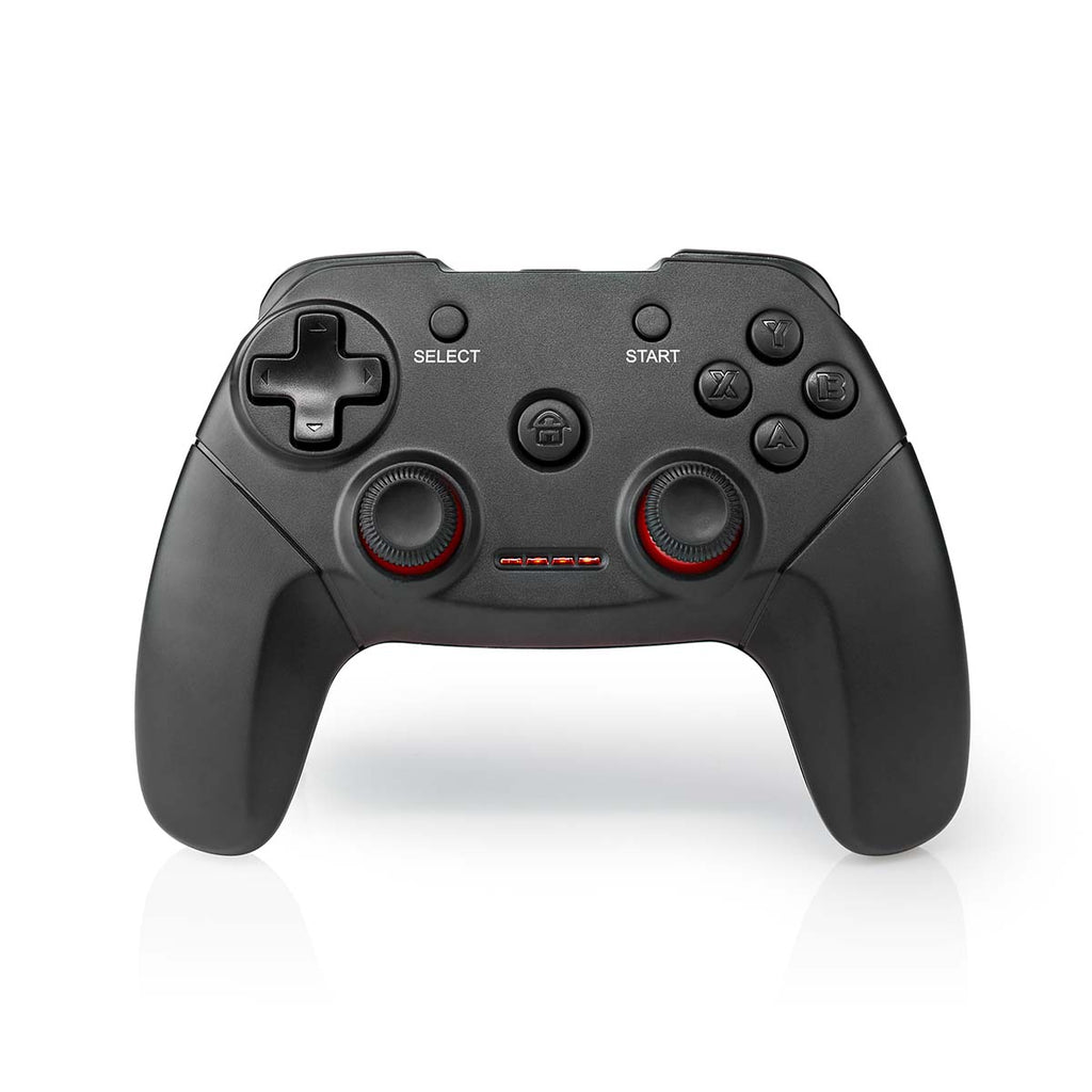 gamepad | Vezeték Nélküli | Elemes Áramellátás | PC | Gombok száma: 11 | Kábel hossz_ 1.00 m | Fekete