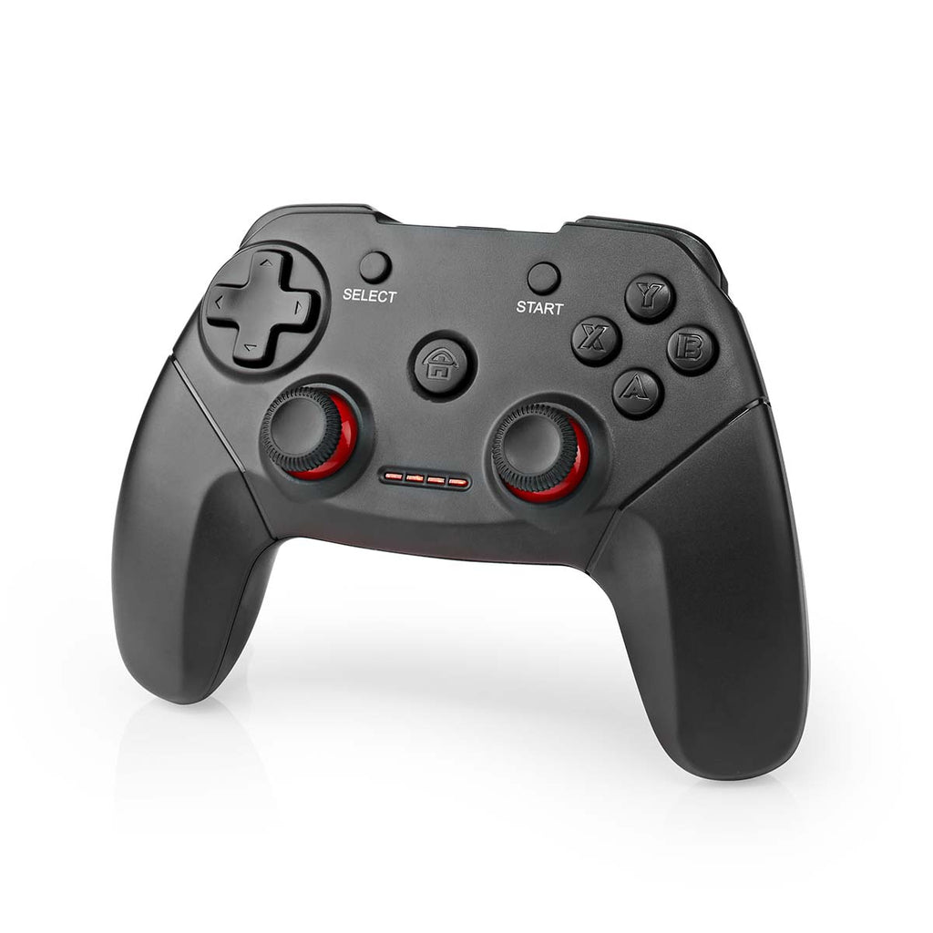 gamepad | Vezeték Nélküli | Elemes Áramellátás | PC | Gombok száma: 11 | Kábel hossz_ 1.00 m | Fekete