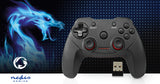 gamepad | Vezeték Nélküli | Elemes Áramellátás | PC | Gombok száma: 11 | Kábel hossz_ 1.00 m | Fekete