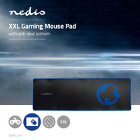 Gaming egérpad | 300 mm | 920 mm | Fekete | Mikrószál / Gumi
