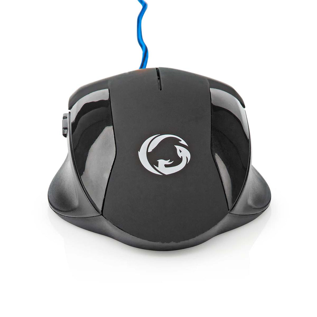 Gaming Mouse | Vezetékes | DPI_ 1200 / 2400 / 4800 / 7200 dpi | Állítható DPI | Gombok száma: 6 | Programozható gombok | Jobbkezes | 1.50 m | Világítás Nélkül