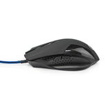 Gaming Mouse | Vezetékes | DPI_ 1200 / 2400 / 4800 / 7200 dpi | Állítható DPI | Gombok száma: 6 | Programozható gombok | Jobbkezes | 1.50 m | Világítás Nélkül
