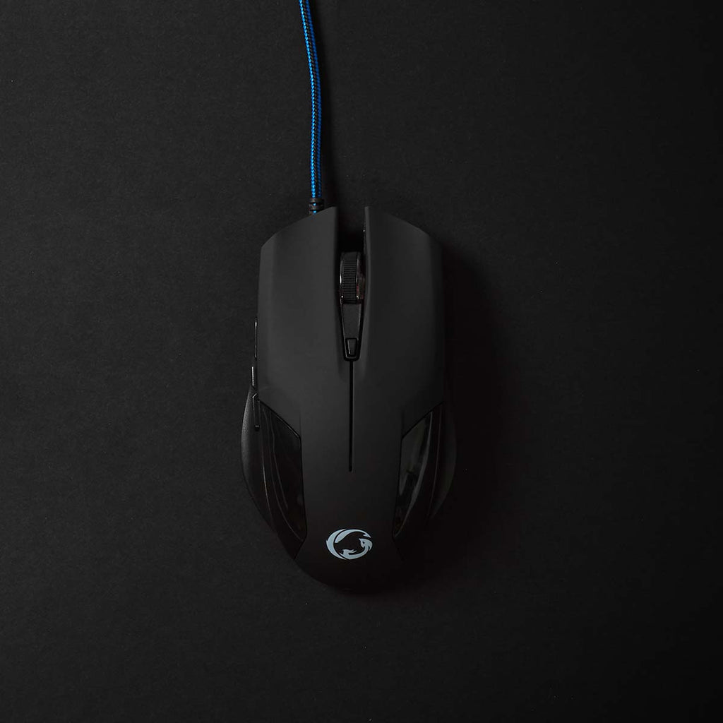 Gaming Mouse | Vezetékes | DPI_ 1200 / 2400 / 4800 / 7200 dpi | Állítható DPI | Gombok száma: 6 | Programozható gombok | Jobbkezes | 1.50 m | Világítás Nélkül