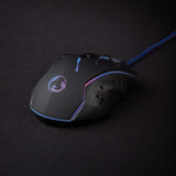 Gaming Mouse | Vezetékes | DPI_ 1200 / 1800 / 2400 / 3600 dpi | Állítható DPI | Gombok száma: 6 | Programozható gombok | Jobbkezes | 1.50 m | LED