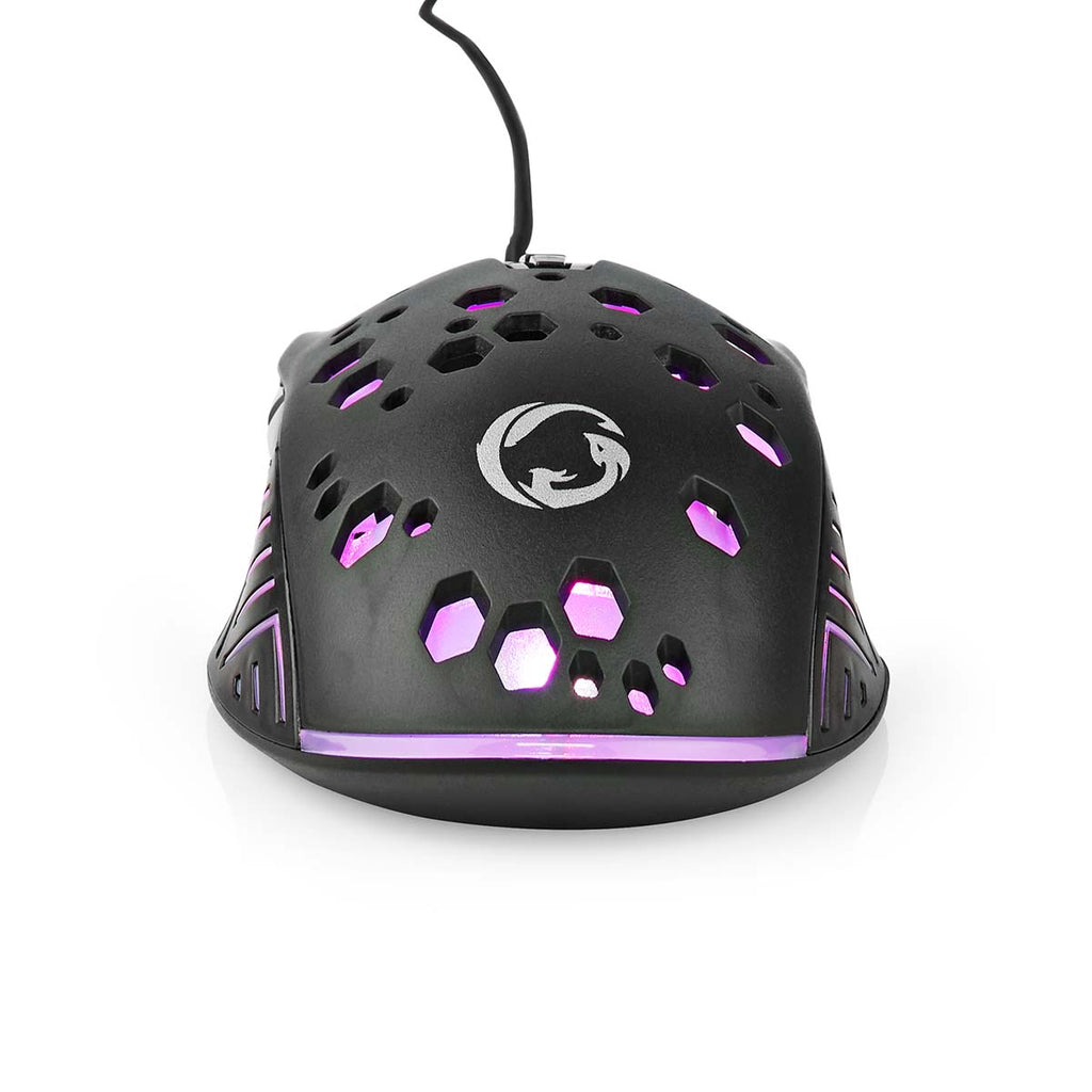 Gaming Mouse | Vezetékes | DPI_ 800 / 1200 / 2400 / 3200 / 4800 / 7200 dpi | Állítható DPI | Gombok száma: 7 | Programozható gombok | Jobbkezes | 1.50 m | RGB