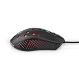 Gaming Mouse | Vezetékes | DPI_ 800 / 1200 / 2400 / 3200 / 4800 / 7200 dpi | Állítható DPI | Gombok száma: 7 | Programozható gombok | Jobbkezes | 1.50 m | RGB