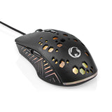Gaming Mouse | Vezetékes | DPI_ 800 / 1200 / 2400 / 3200 / 4800 / 7200 dpi | Állítható DPI | Gombok száma: 7 | Programozható gombok | Jobbkezes | 1.50 m | RGB