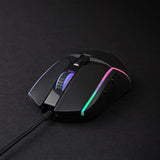 Gaming Mouse | Vezetékes | DPI_ 800 / 1200 / 2400 / 3200 / 4800 / 7200 dpi | Állítható DPI | Gombok száma: 6 | Programozható gombok | Jobbkezes | 1.50 m | LED