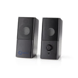 Videojátékhoz Való Hangszórók | 2.0 | USB-áramellátással | 3,5 mm-es jack | RMS 6 W
