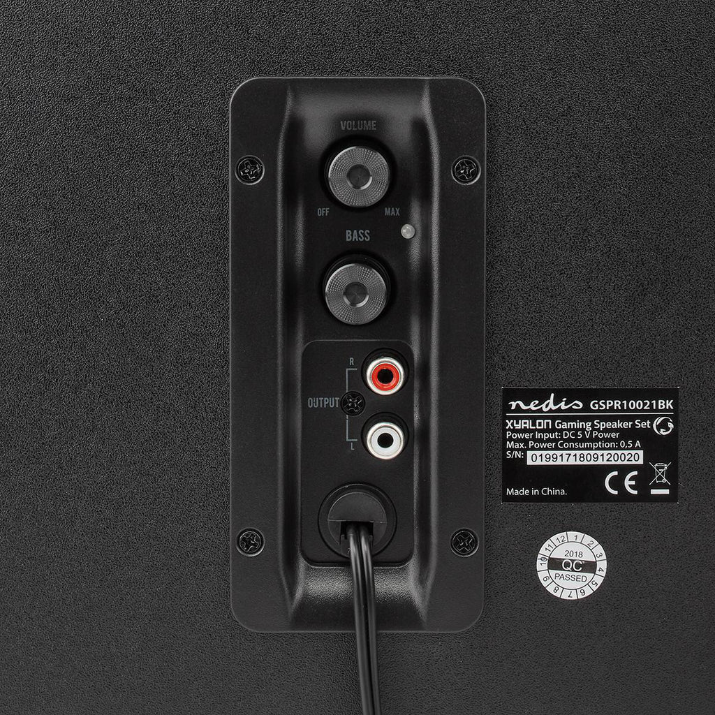 Videojátékhoz Való Hangszórók | 2.1 | USB-áramellátással | 3,5 mm-es jack | RMS 11 W