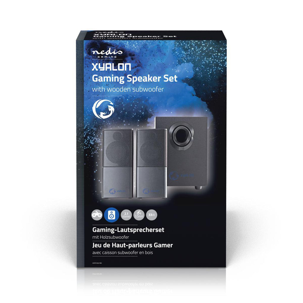 Videojátékhoz Való Hangszórók | 2.1 | USB-áramellátással | 3,5 mm-es jack | RMS 11 W