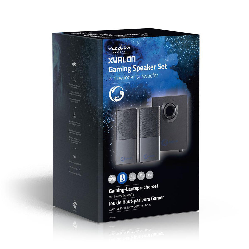 Videojátékhoz Való Hangszórók | 2.1 | USB-áramellátással | 3,5 mm-es jack | RMS 11 W