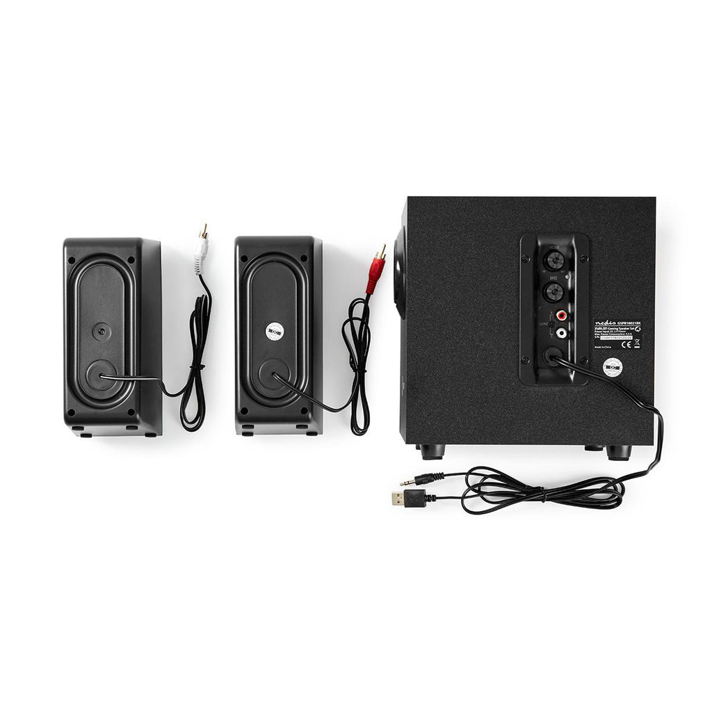 Videojátékhoz Való Hangszórók | 2.1 | USB-áramellátással | 3,5 mm-es jack | RMS 11 W