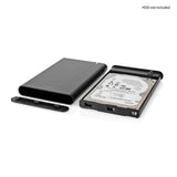 Merevlemez Ház | 2.5 " | USB 3.1 Gen1 | USB Type-A / USB Type-C™ | Notebook / PC | Alumínium