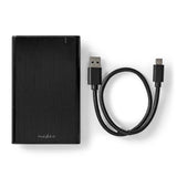 Merevlemez Ház | 2.5 " | USB 3.1 Gen1 | USB Type-A / USB Type-C™ | Notebook / PC | Alumínium
