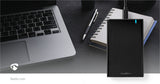 Merevlemez Ház | 2.5 " | USB 3.1 Gen1 | USB Type-A / USB Type-C™ | Notebook / PC | Alumínium