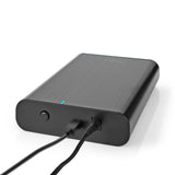 Merevlemez Ház | 3.5 " | USB 3.1 Gen1 | USB Type-A / USB Type-C™ | Notebook / PC | Alumínium