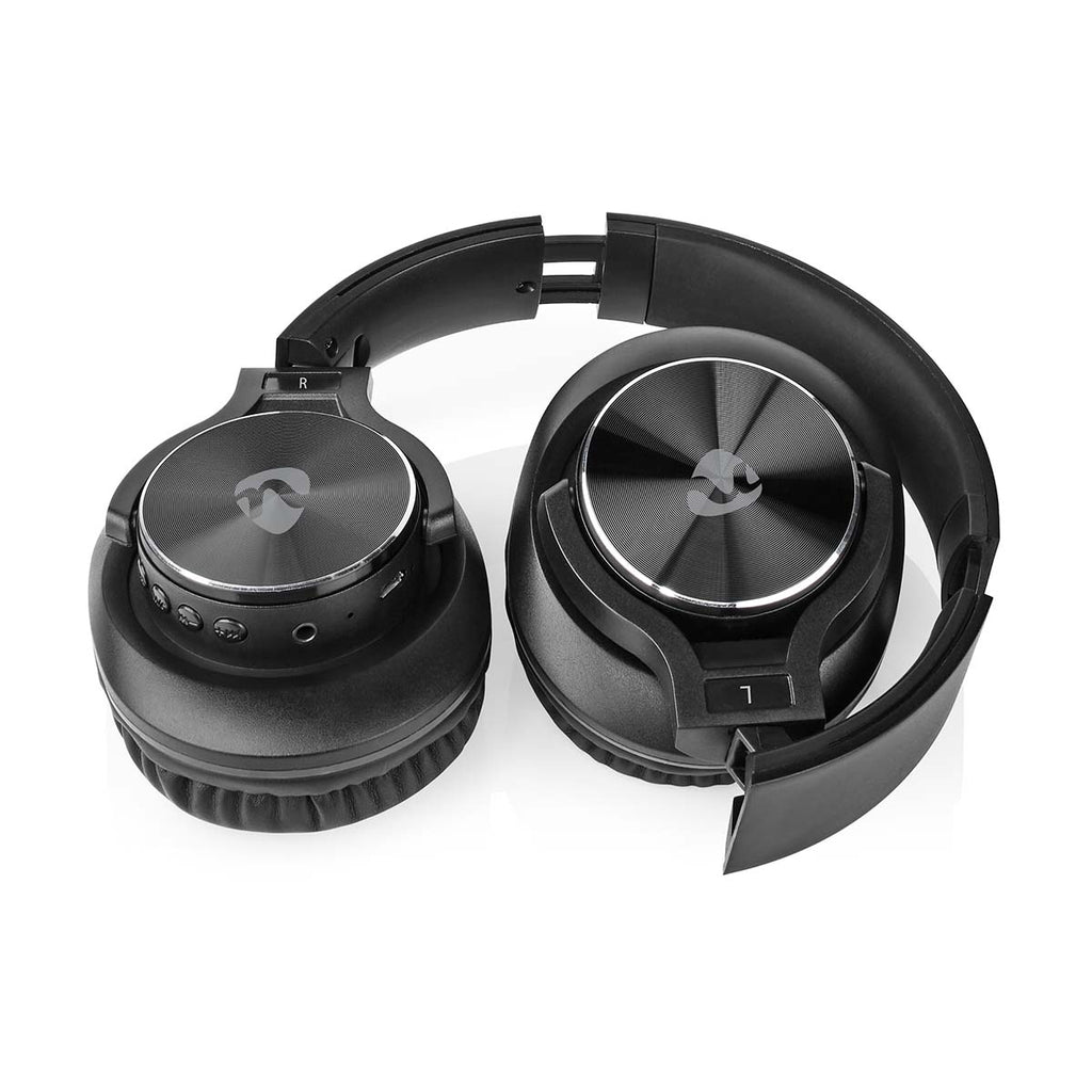 Vezeték nélküli Over-Ear fejhallgató | Maximális akkumulátor lejátszási idő: 7 óra | Beépített mikrofon | Nyomás Vezérlés | Hangvezérlés támogatás | Hangerő szabályozás | Fekete