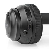 Vezeték nélküli Over-Ear fejhallgató | Maximális akkumulátor lejátszási idő: 16 óra | Beépített mikrofon | Nyomás Vezérlés | Zaj kioltó | Hangvezérlés támogatás | Hangerő szabályozás | Fekete
