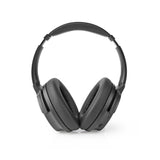 Vezeték nélküli Over-Ear fejhallgató | Maximális akkumulátor lejátszási idő: 24 hrs | Beépített mikrofon | Nyomás Vezérlés | Zaj kioltó | Hangerő szabályozás | Utazó tokot tartalmaz