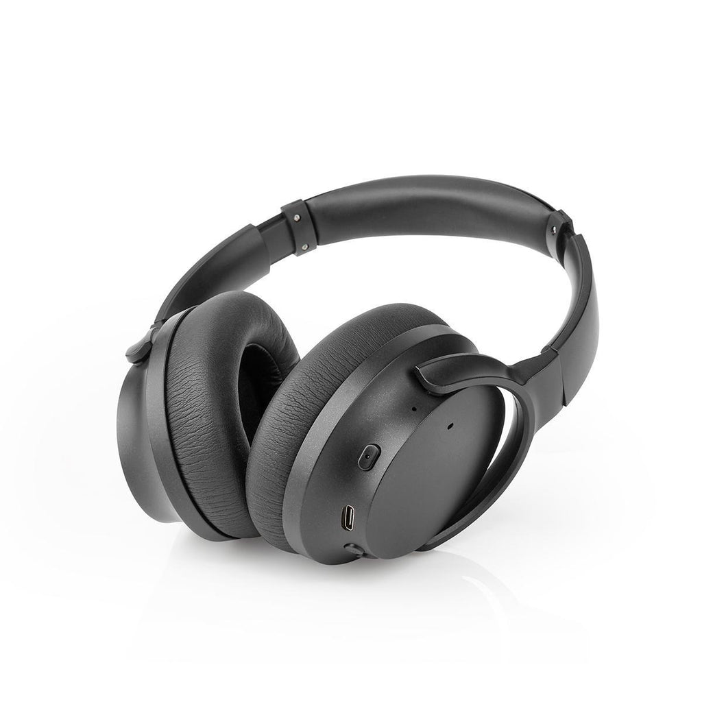 Vezeték nélküli Over-Ear fejhallgató | Maximális akkumulátor lejátszási idő: 24 hrs | Beépített mikrofon | Nyomás Vezérlés | Zaj kioltó | Hangerő szabályozás | Utazó tokot tartalmaz