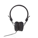 On-Ear vezetékes fejhallgató | 3.5 mm | Kábel hossz_ 1.20 m | Fekete