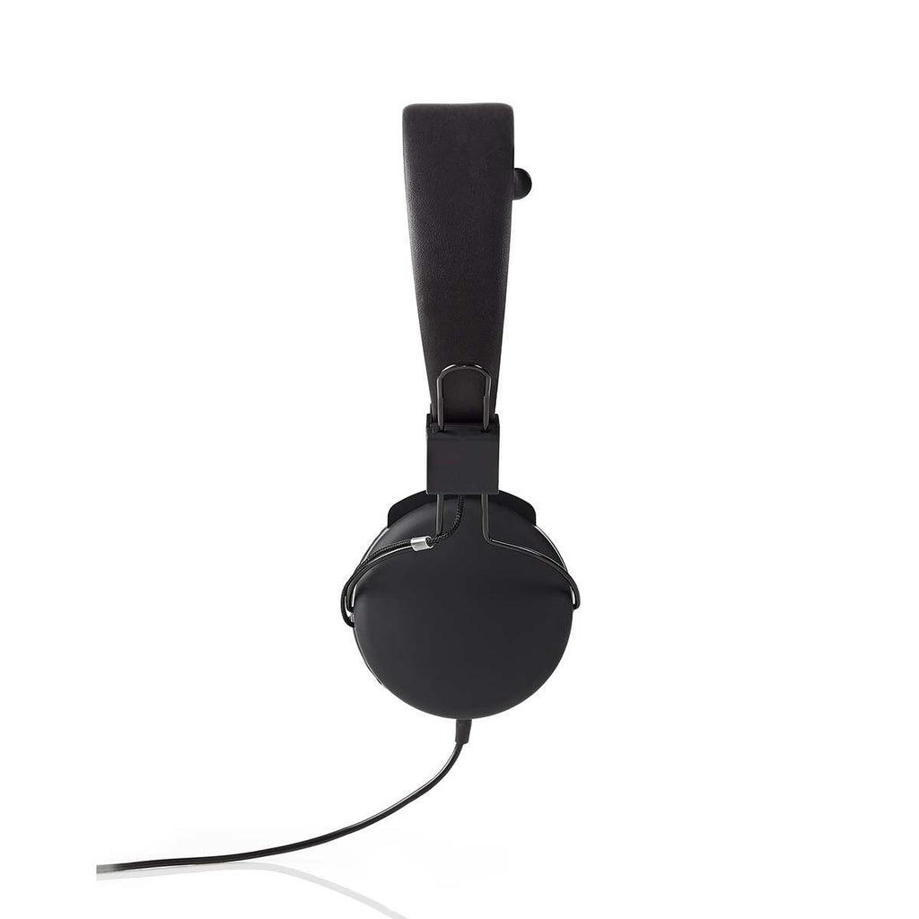 On-Ear vezetékes fejhallgató | 3.5 mm | Kábel hossz_ 1.20 m | Fekete