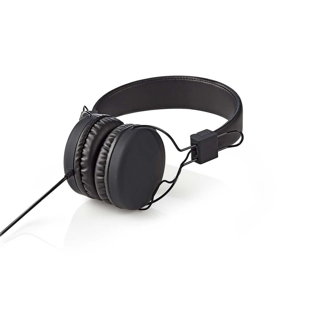On-Ear vezetékes fejhallgató | 3.5 mm | Kábel hossz_ 1.20 m | Fekete