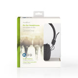On-Ear vezetékes fejhallgató | 3.5 mm | Kábel hossz_ 1.20 m | Fekete