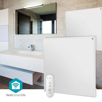 SmartLife Infravörös fűtőpanel | 350 W | 1 Hőbeállítás | Állítható hőmérséklet | Távirányító | IP44 | Fehér-1