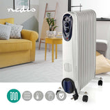 Mobile Olaj hűtő | 1000 / 1500 / 2500 W | 11 Uszony | Állítható hőmérséklet | 3 Hőbeállítások | Borulás ellen védett | Fehér