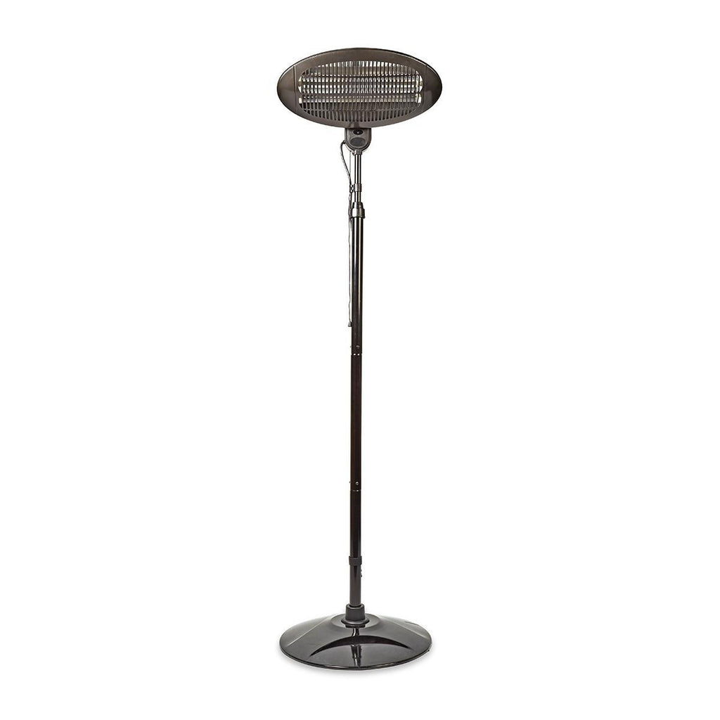 Free Standing Terasz Melegítő | 2000 W | 3 Hőbeállítások | Borulás ellen védett | IP34 | Fekete