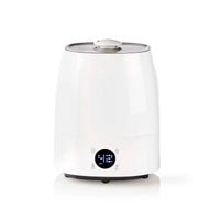 Párásító | 110 W | Hűvös és Meleg Párával | 5.5 l | Nedvességmérő | Időzítő | Ekkora területhez alkalmas_ 50 m² | Fehér / Szürke