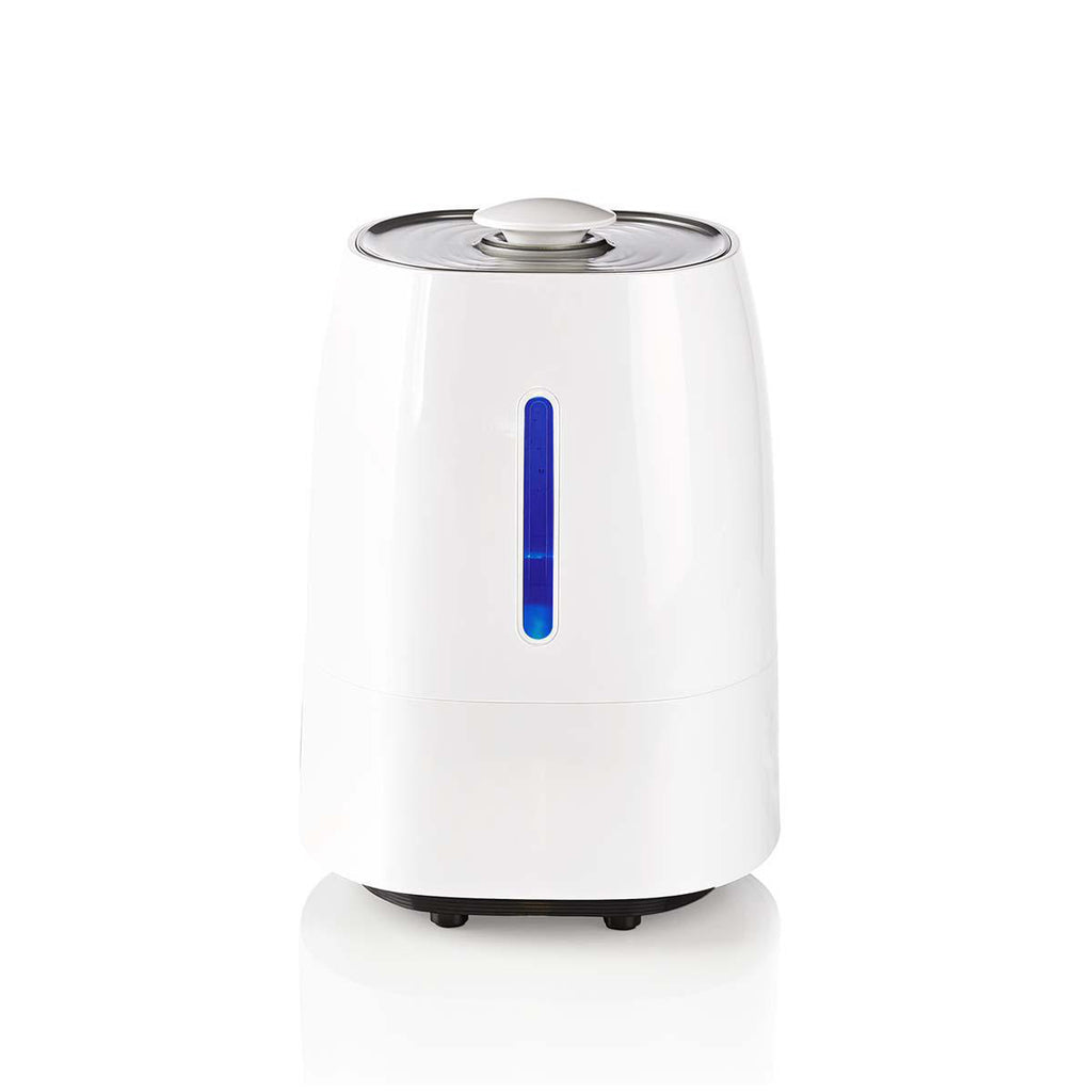 Párásító | 110 W | Hűvös és Meleg Párával | 5.5 l | Nedvességmérő | Időzítő | Ekkora területhez alkalmas_ 50 m² | Fehér / Szürke