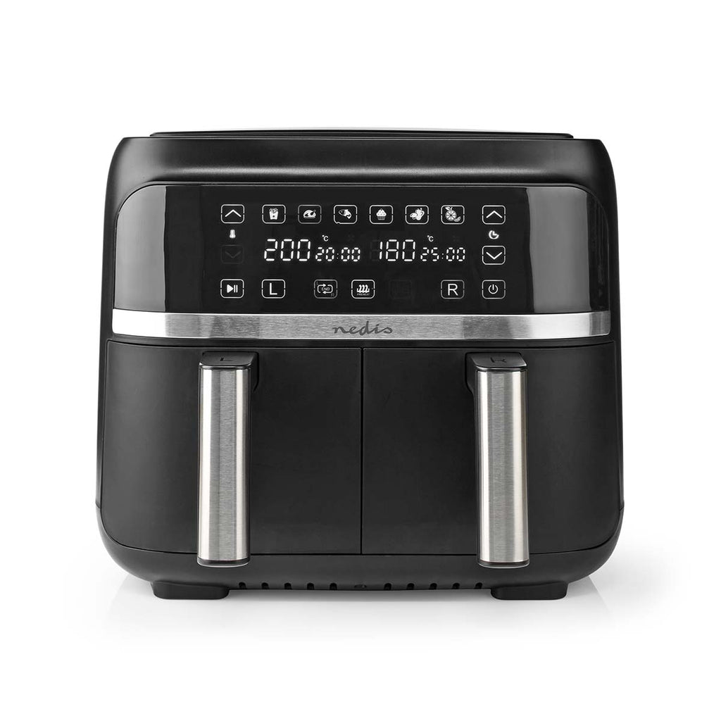 Forró Levegő Sütő | 2x3.8 l | Időzítő: 60 min | Digitális | Fekete