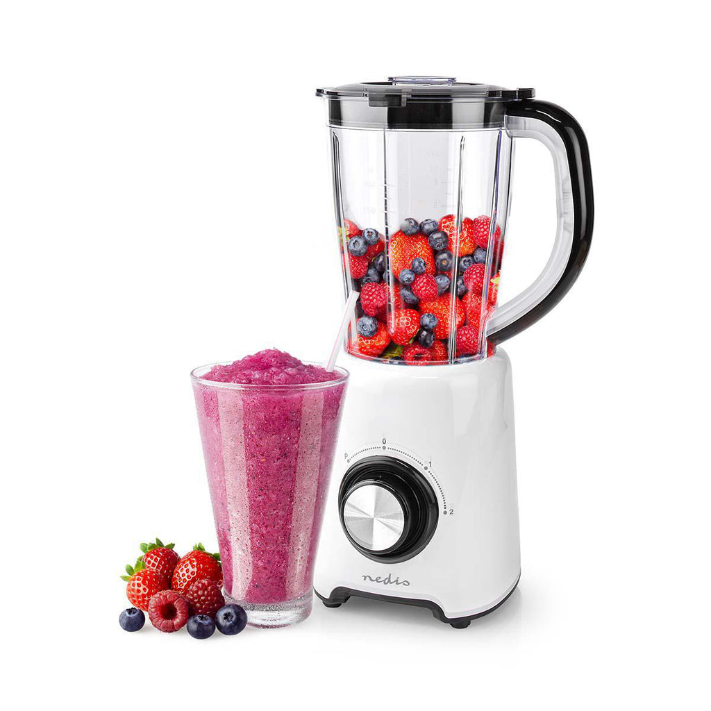 állvány Blender | 800 W | 1.5 l | Műanyag | 2 Sebesség Beállítás | Fehér / Fekete