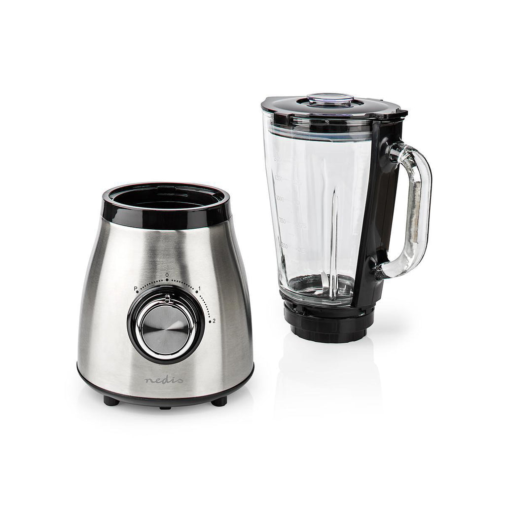 állvány Blender | 800 W | 1.5 l | Üveg | 2 Sebesség Beállítás | Ezüst / Fekete