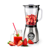 állvány Blender | 800 W | 1.5 l | Üveg | 2 Sebesség Beállítás | Ezüst / Fekete