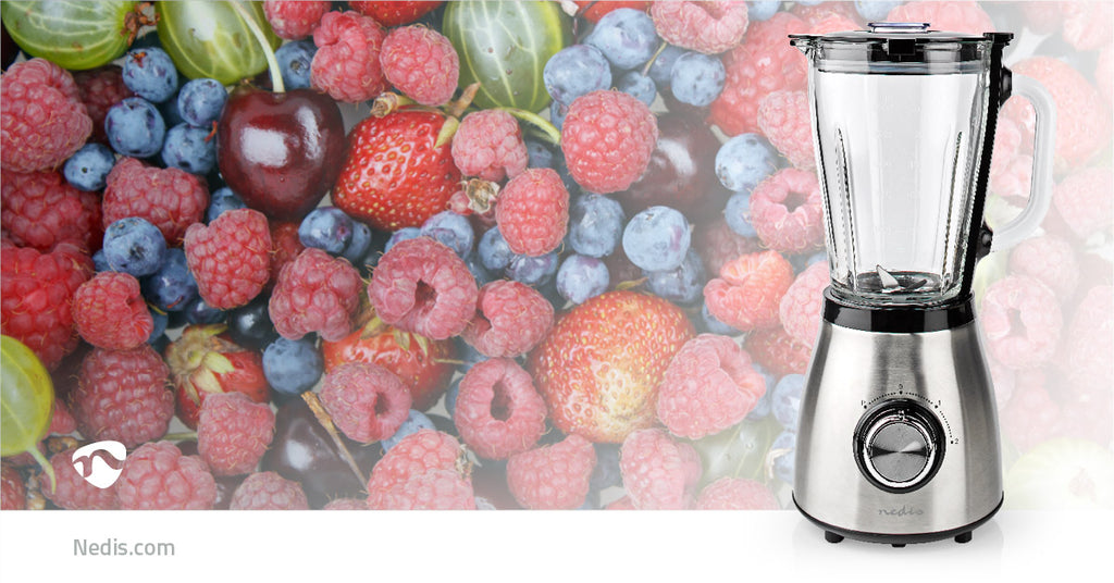 állvány Blender | 800 W | 1.5 l | Üveg | 2 Sebesség Beállítás | Ezüst / Fekete
