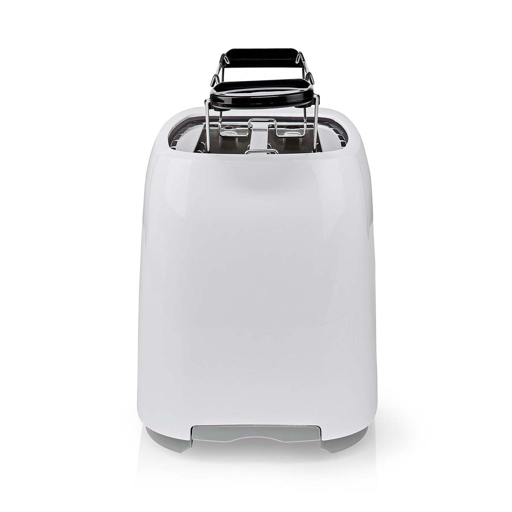 Kenyérpirító | 2 Bővítőhely | Barnítási szint_ 7 | Kiolvasztási lehetőség | Péksütemény tartó | Fehér