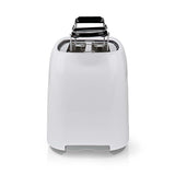 Kenyérpirító | 2 Bővítőhely | Barnítási szint_ 7 | Kiolvasztási lehetőség | Péksütemény tartó | Fehér