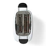 Kenyérpirító | 2 Bővítőhely | Barnítási szint_ 7 | Kiolvasztási lehetőség | Péksütemény tartó | Fehér