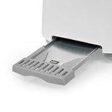 Kenyérpirító | 2 Bővítőhely | Barnítási szint_ 7 | Kiolvasztási lehetőség | Péksütemény tartó | Fehér