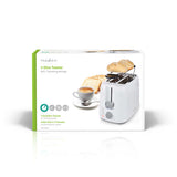 Kenyérpirító | 2 Bővítőhely | Barnítási szint_ 7 | Kiolvasztási lehetőség | Péksütemény tartó | Fehér