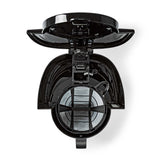 Kávéfőző | Maximális kapacitás: 1.0 l | Egyidejű csészék száma: 8 | Fekete