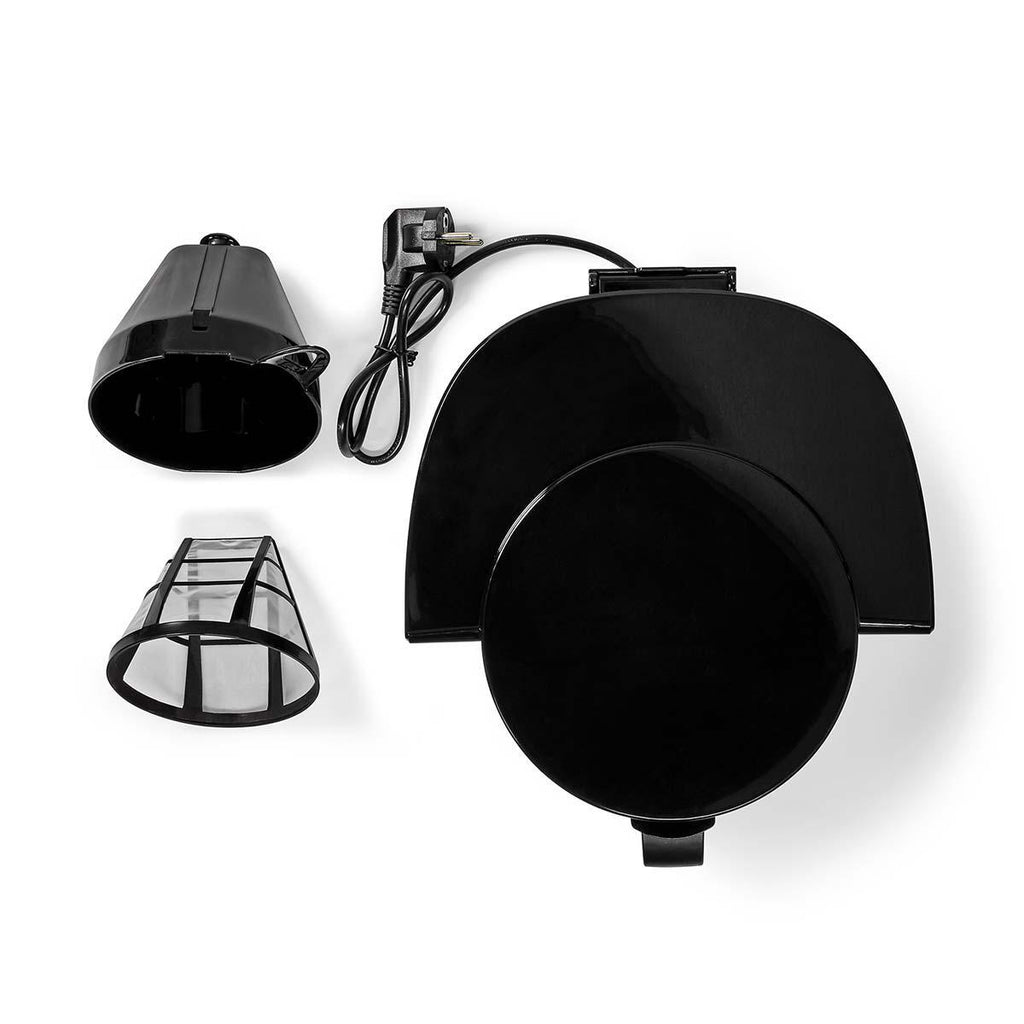 Kávéfőző | Maximális kapacitás: 1.0 l | Egyidejű csészék száma: 8 | Fekete