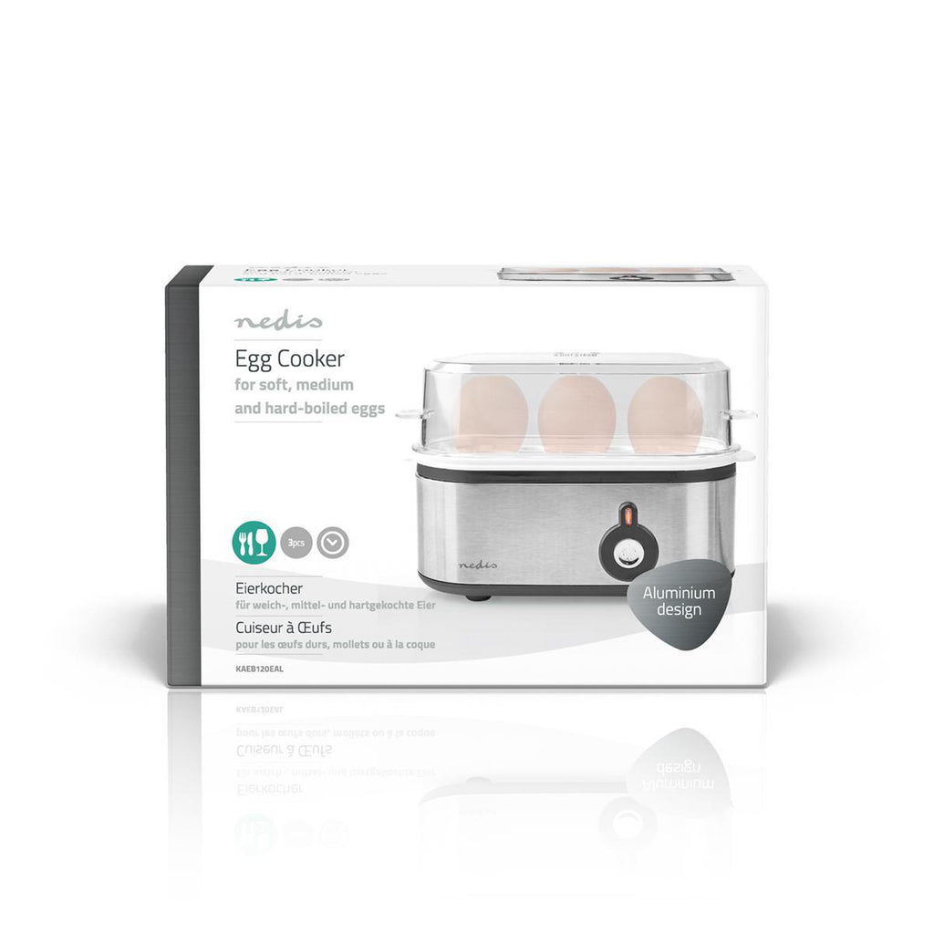 Egg Kazán | 3 tojás | Mérőedény | Aluminium / Fekete