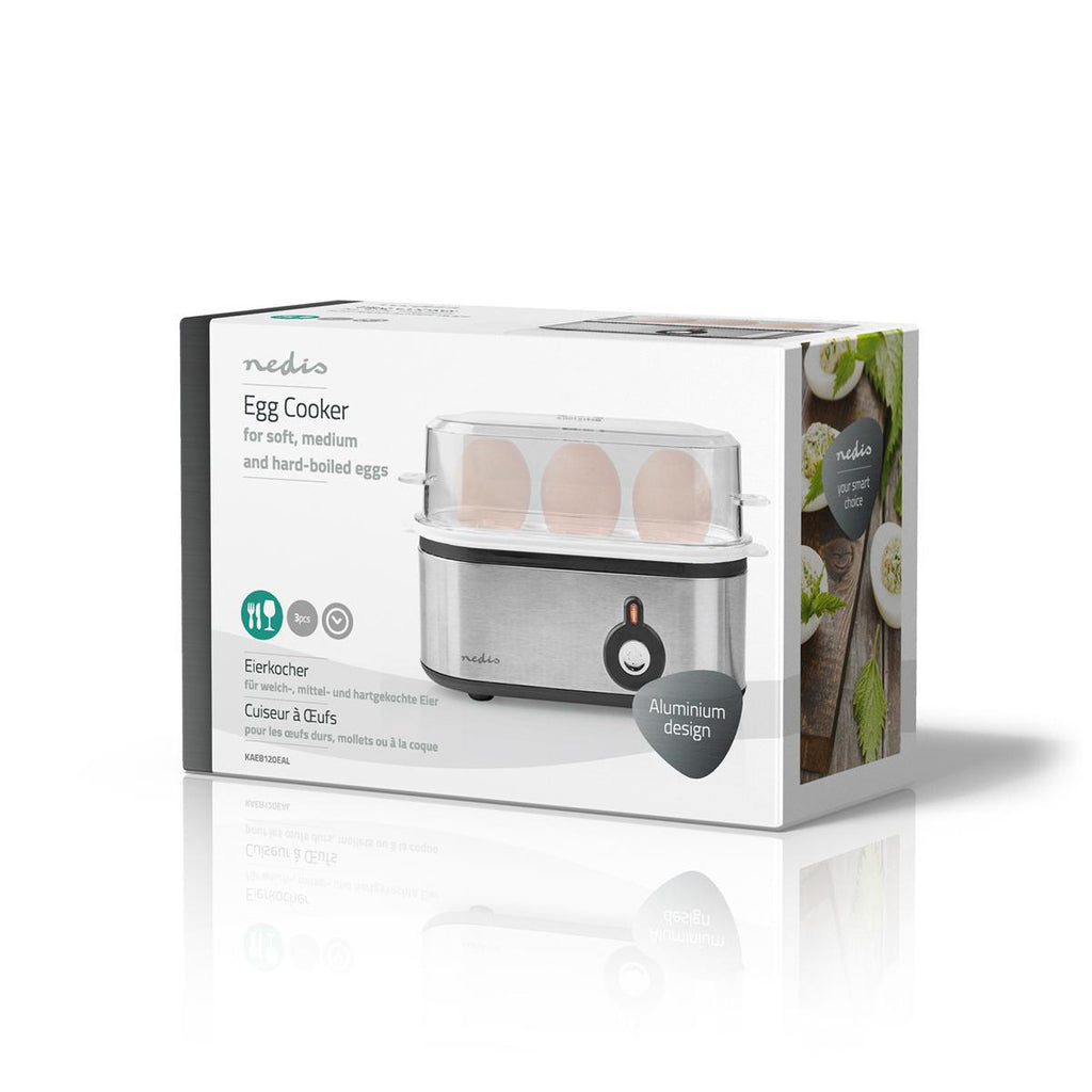 Egg Kazán | 3 tojás | Mérőedény | Aluminium / Fekete